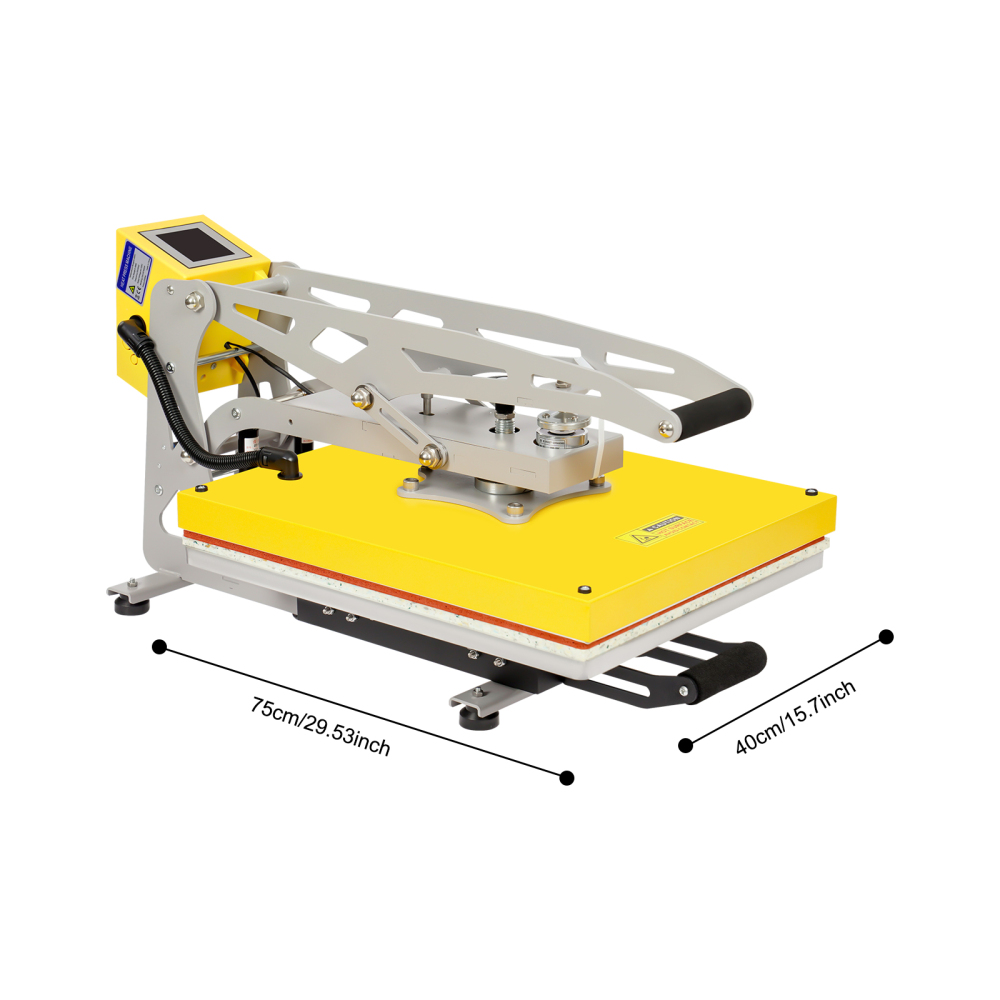 Transfer Press Magnetic Semi-automatic Heat Stamping Machine 40*50cm ...